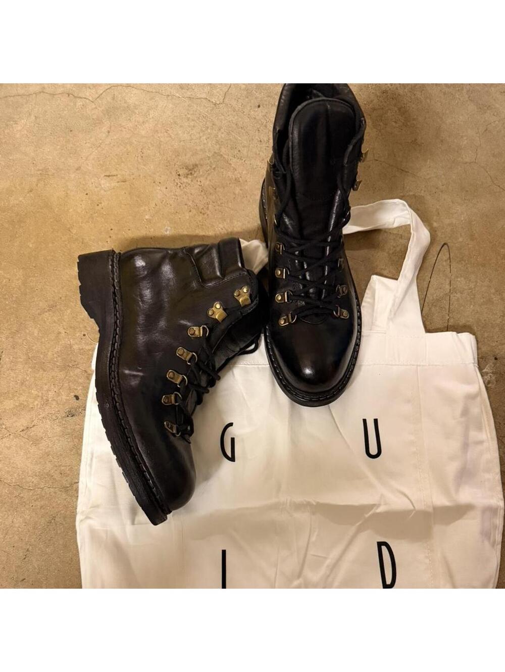 Guidi Men's Black Boot